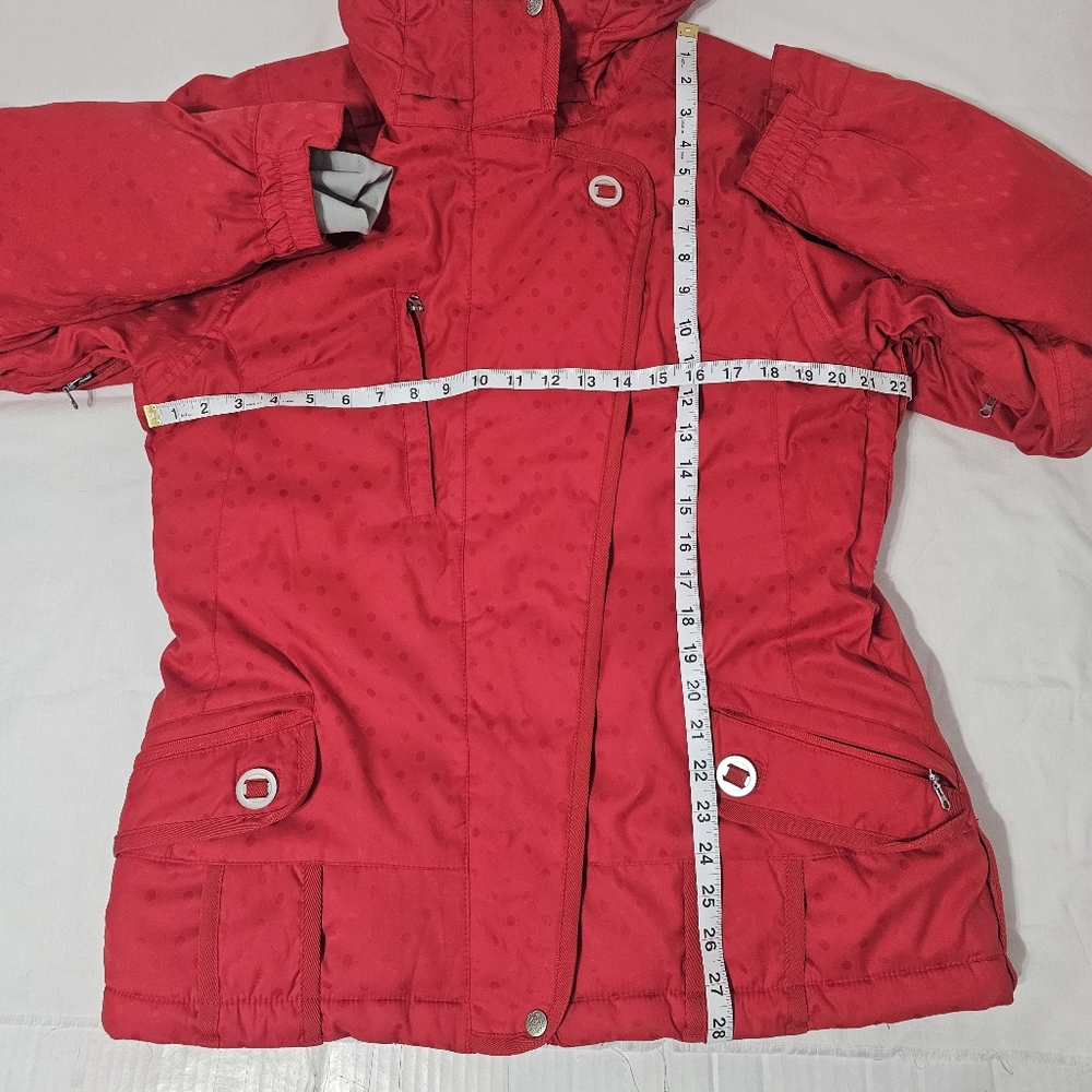 686 Red Snowboard Ski Jacket ACC Waterproof Hooded Women’s - Picture 8 of 9